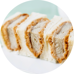 カツサンド配布